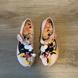 Mini Melissa Mickey & Minnie kids shoes